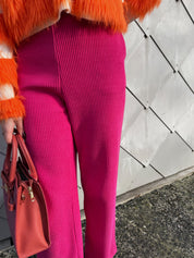 Elana broek fuchsia LAATSTE M/L