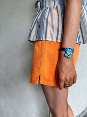 Sibyl short oranje