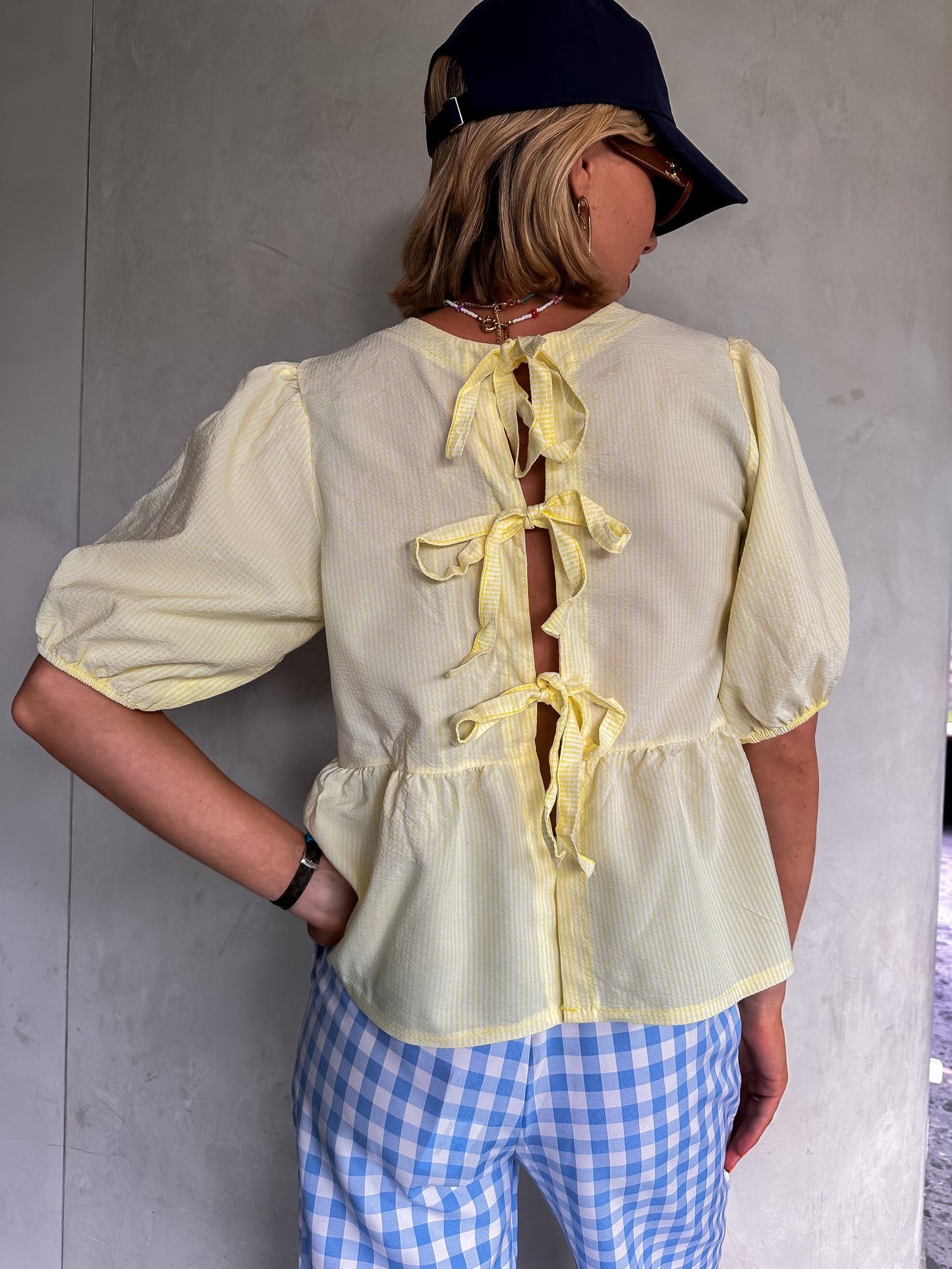 Lori blouse geel