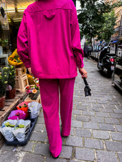 Nina fuchsia broek