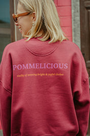 Pommelicious sweater burgundy