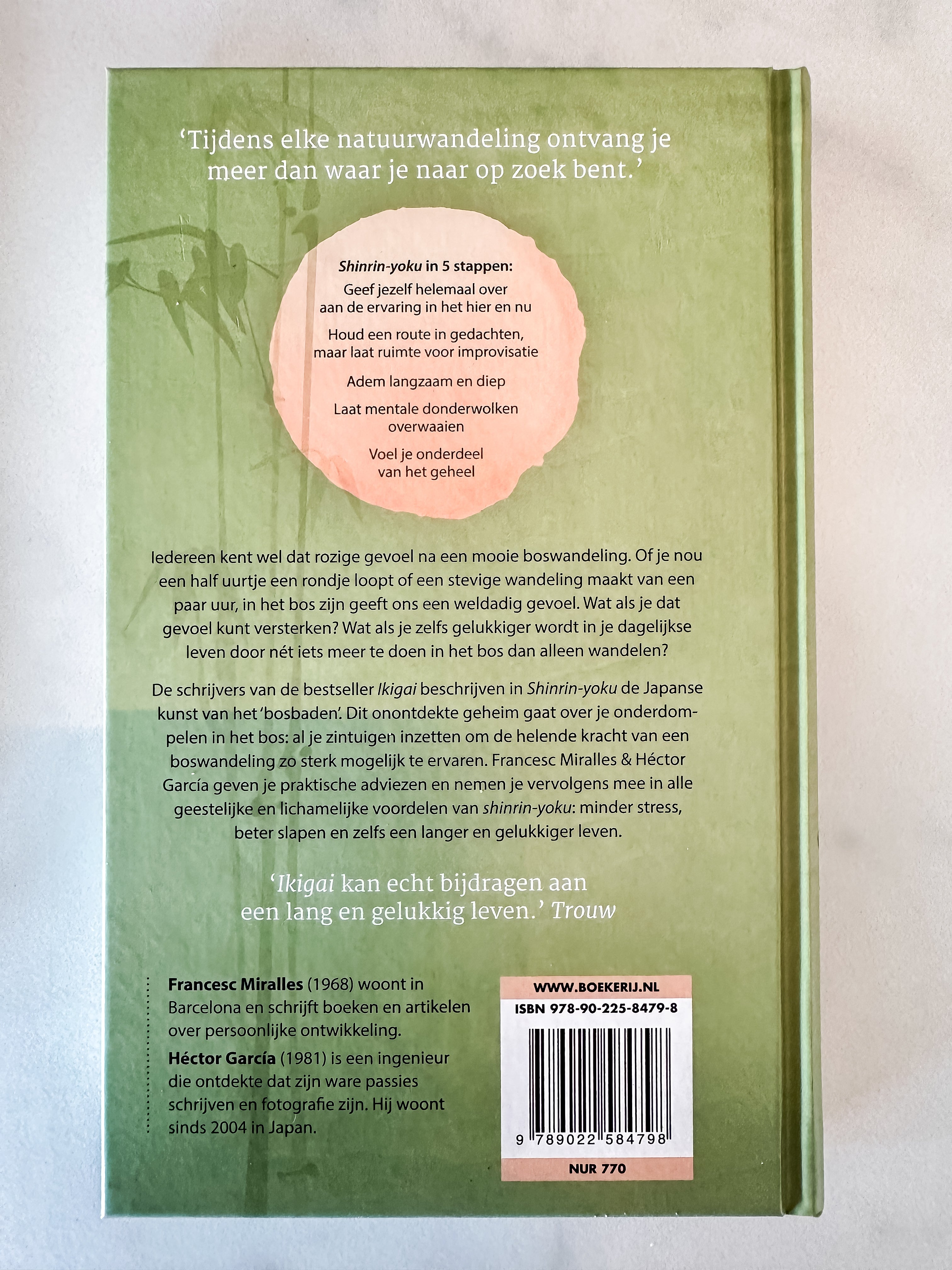 Boek: Shinrin  yoku - Japanse geheim voor beter slapen, minder stress en een gezond leven