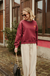 Pommelicious sweater burgundy