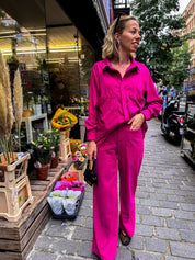 Nina fuchsia broek