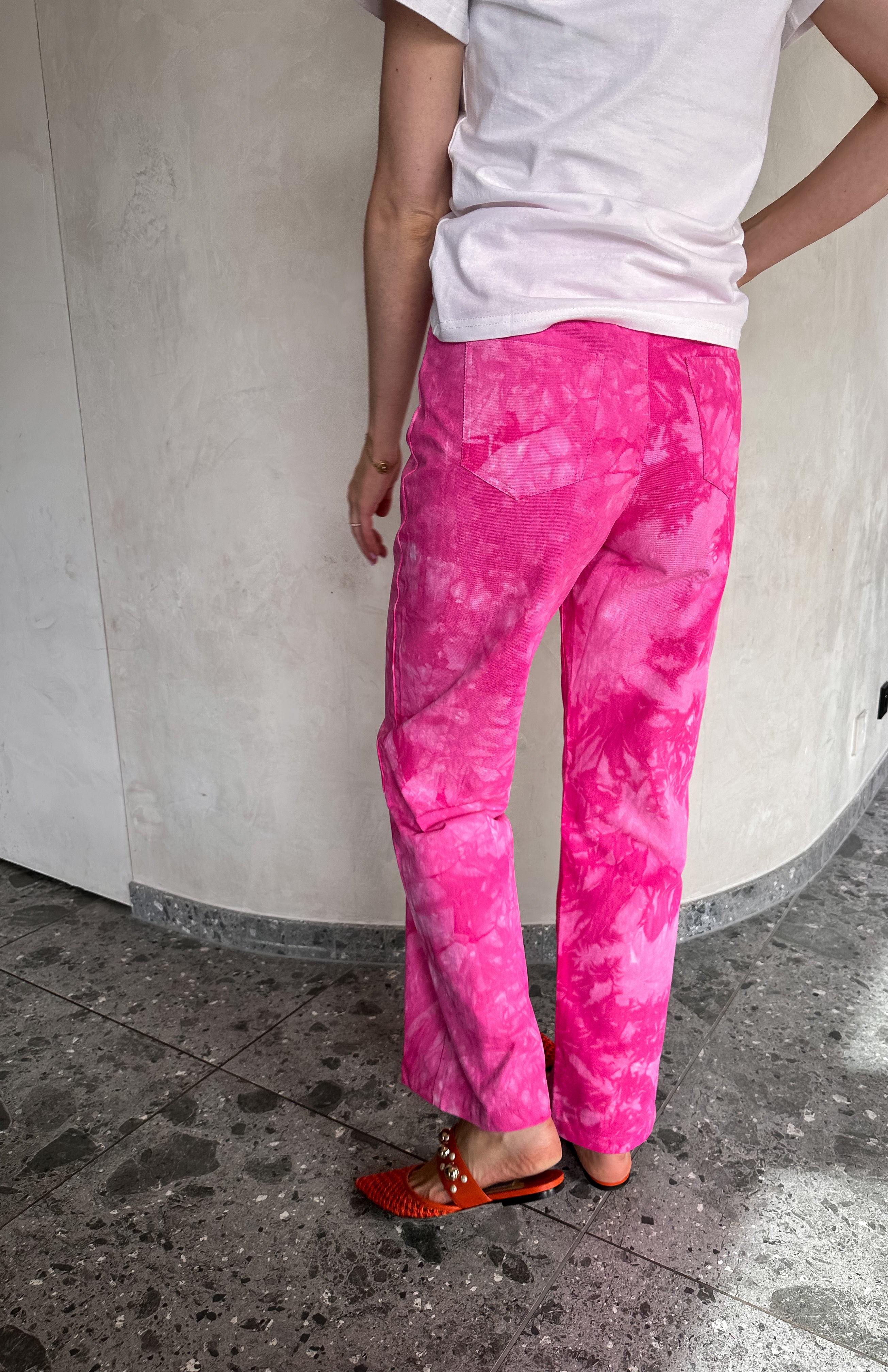 Babette broek roze