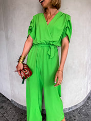 Jade jumpsuit groen